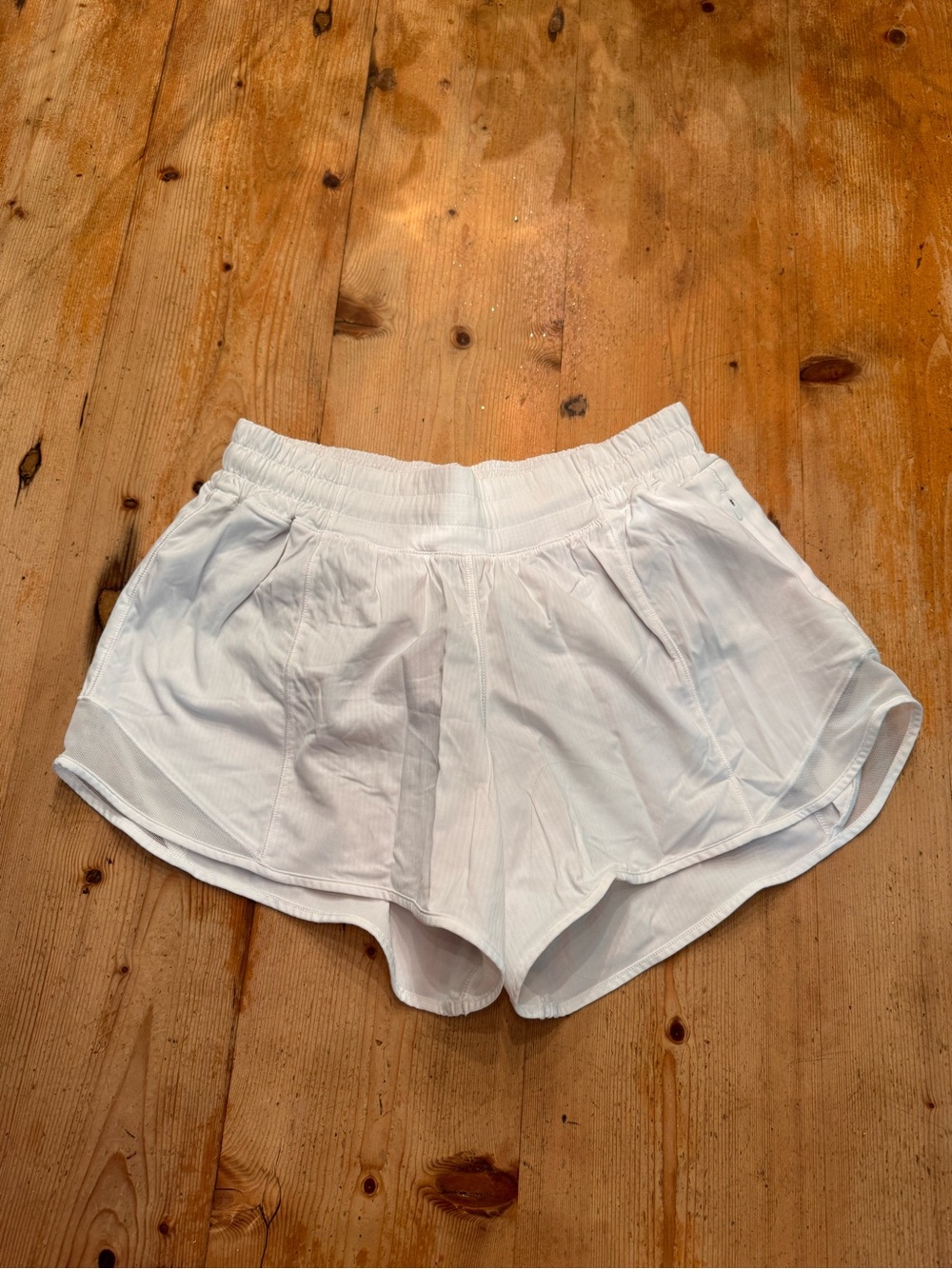 lululemon athletica White Hotty Hot Shorts